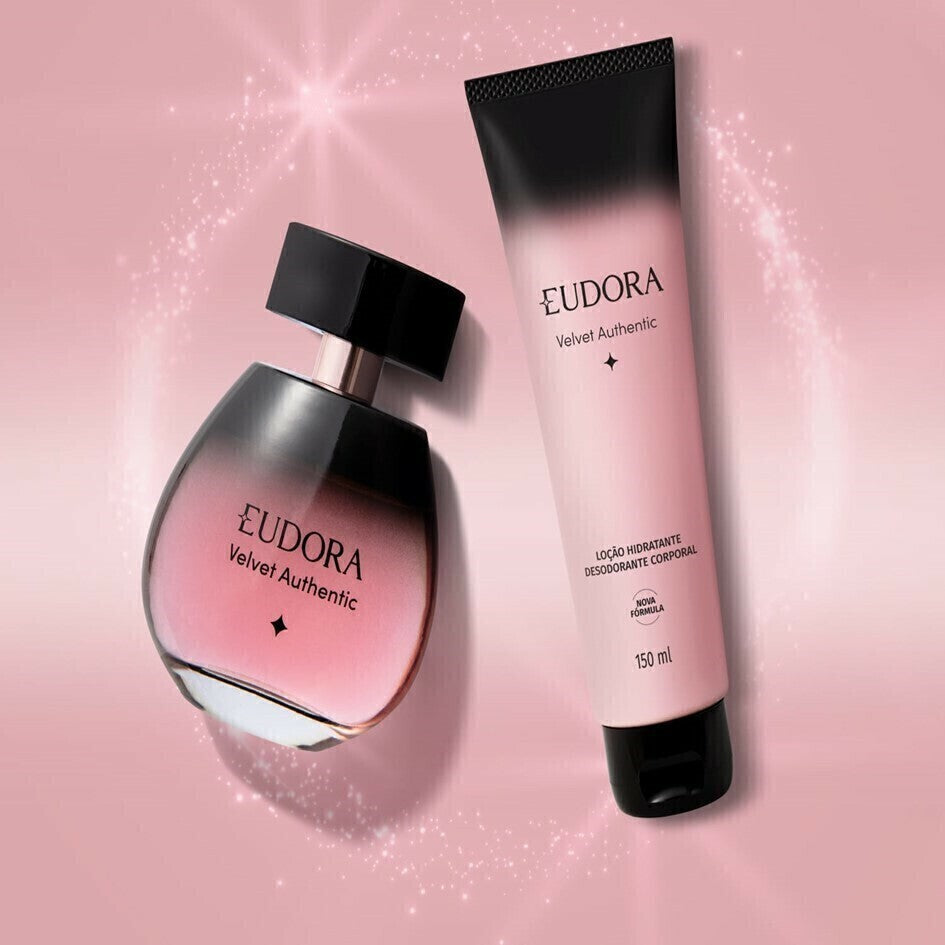 COMBO VELVET AUTHENTIC COLONIA 100ML LOÇÃO CORPORAL 150ML