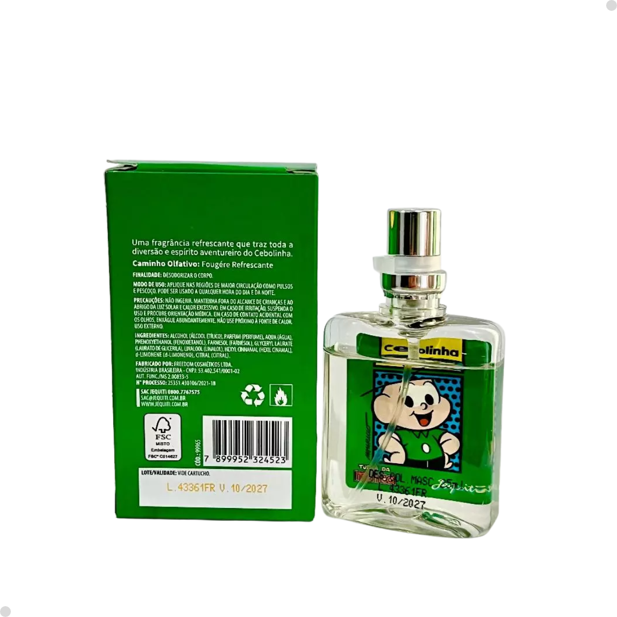 CEBOLINHA DESODORANTE COLÔNIA JEQUITI, 25 ML