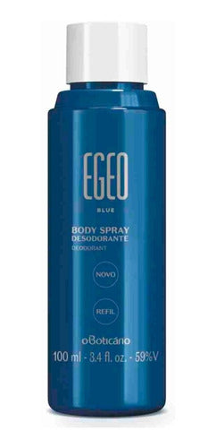BOTICÁRIO REFIL BODY SPRAY DESODORANTE EGEO BLUE 100ML