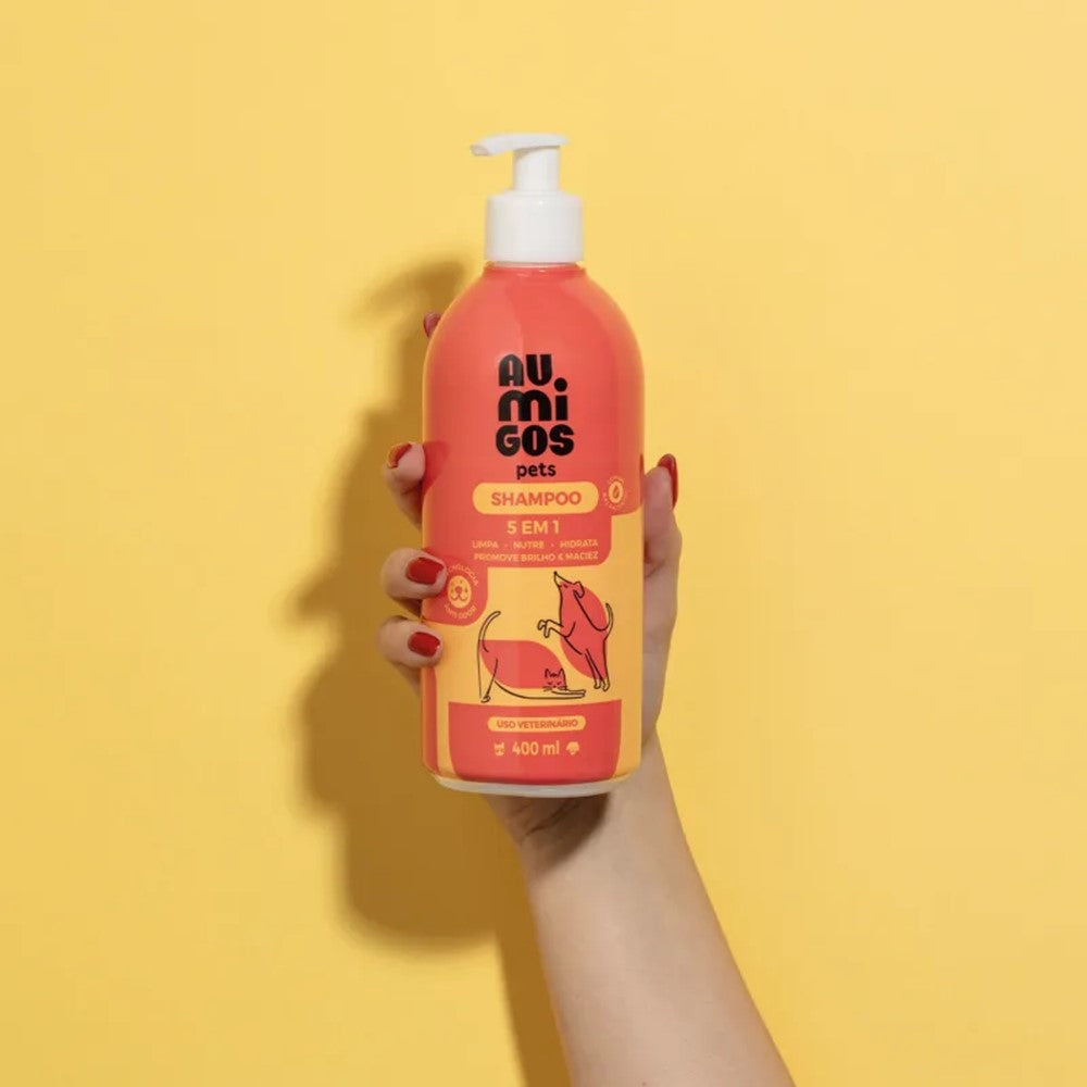 AU MIGOS PETS SHAMP 5/1 ADULTOS 400ml