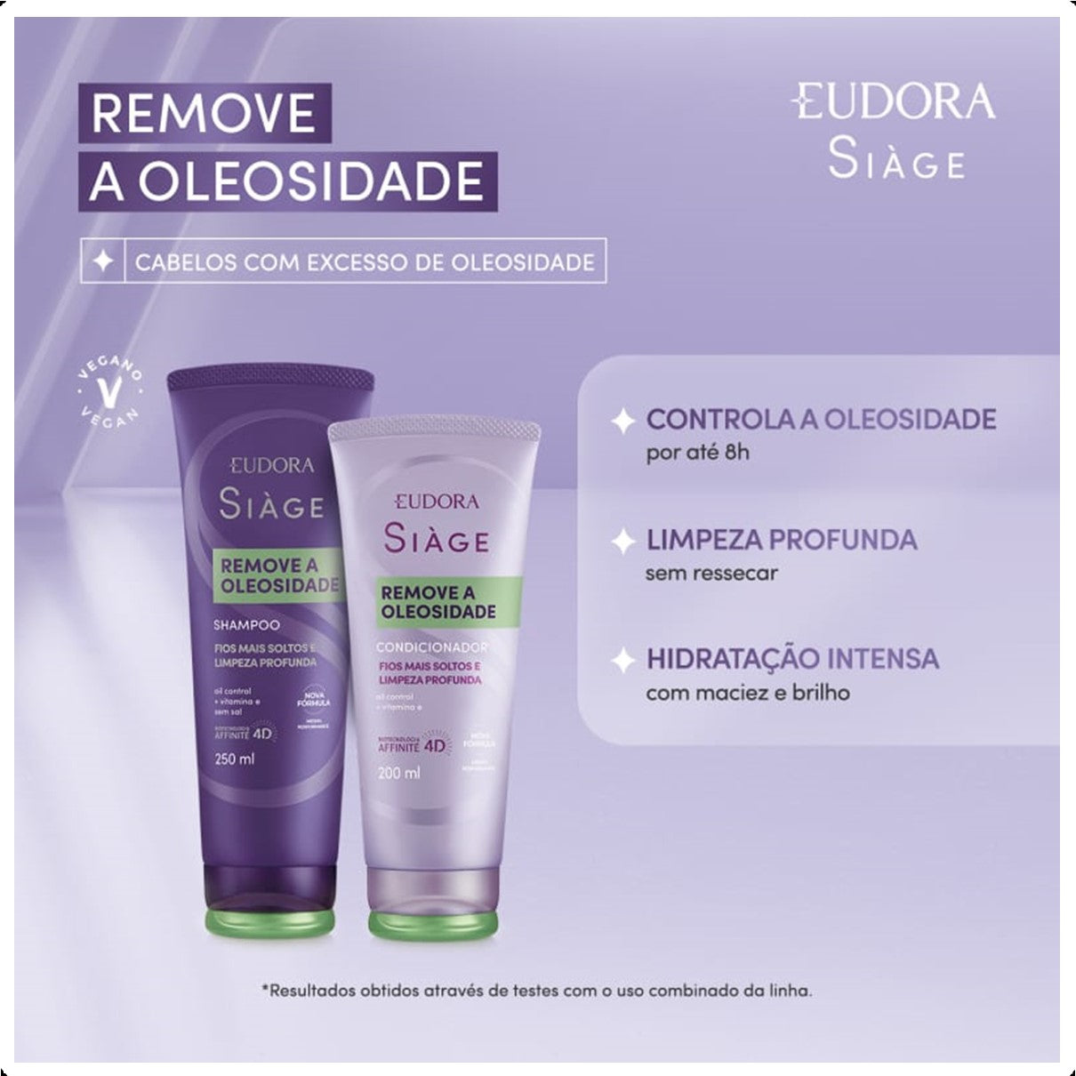 CONDICIONADOR SIÀGE REMOVE A OLEOSIDADE 200ML