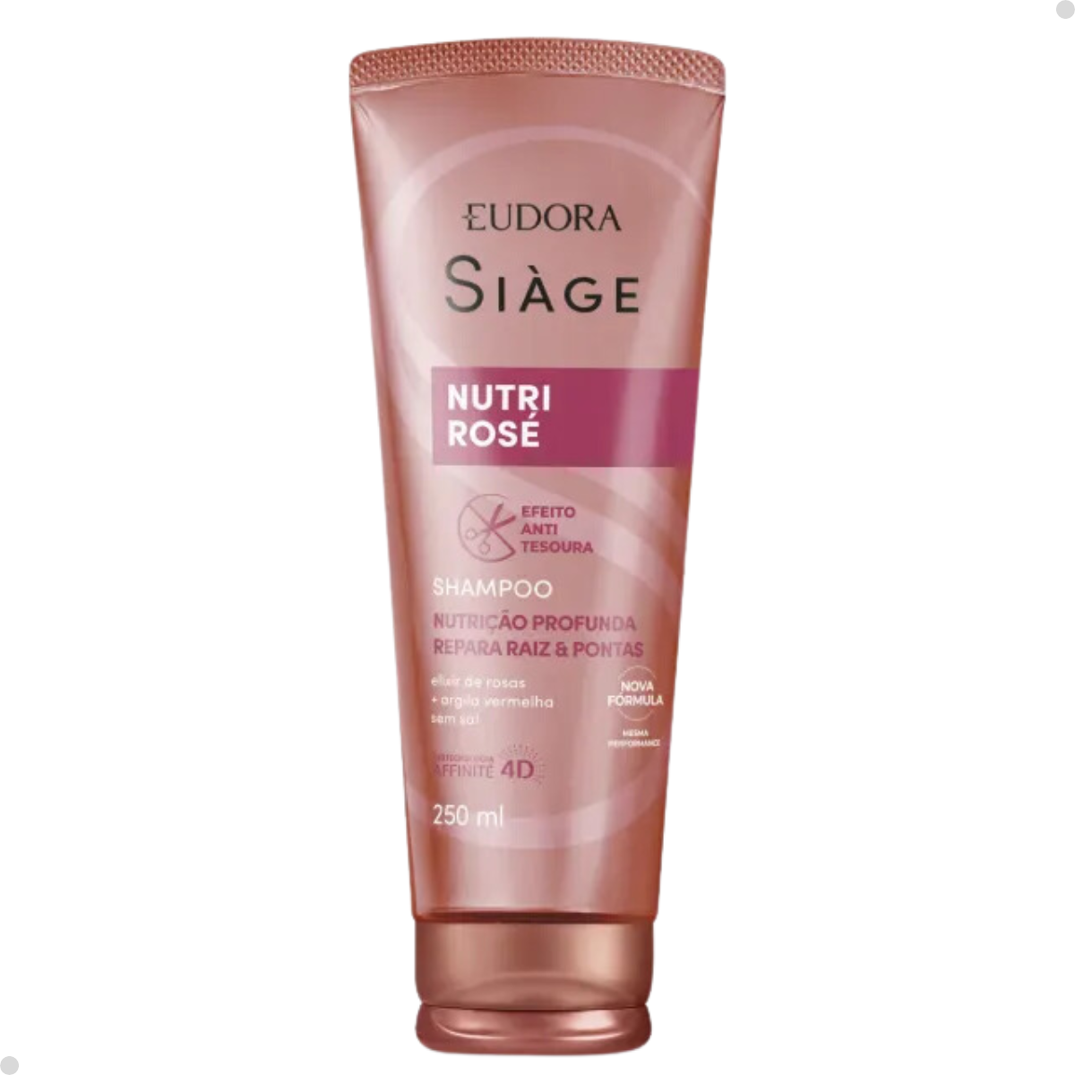 Eudora Kit Siàge Nutri Rosé Shampoo + Condicionador + Máscara