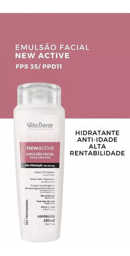 EMULSÃO FACIAL FPS30 NEW ACTIVE 200 ML