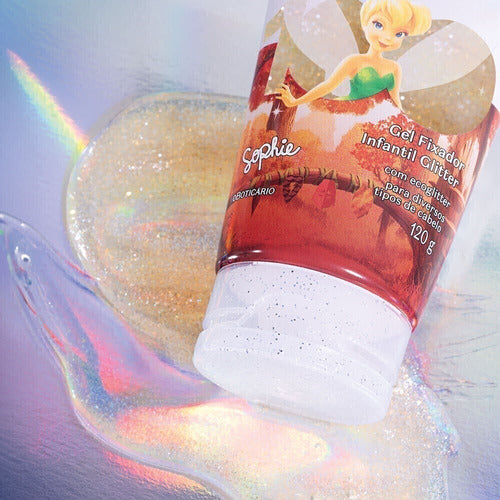 BOTICARIO GEL FIXADOR INFANTIL GLITTER SOPHIE DISNEY100 120G