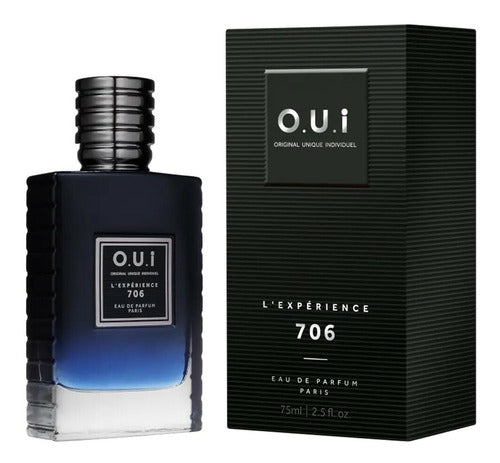 O.U.I L’EXPÉRIENCE 706 - EAU DE PARFUM MASCULINO, 75ML