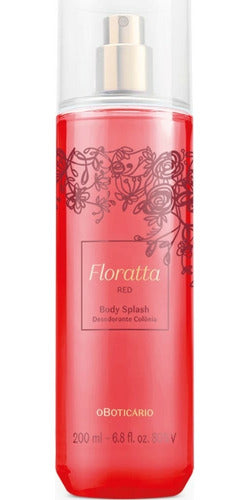 BOTICARIO BODY SPLASH DESODORANTE COLÔNIA FLORATTA RED 200ML
