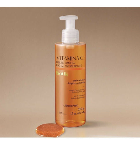 GEL DE LIMPEZA FACIAL ANTIOXIDANTE BOTIK VITAMINA C 200G