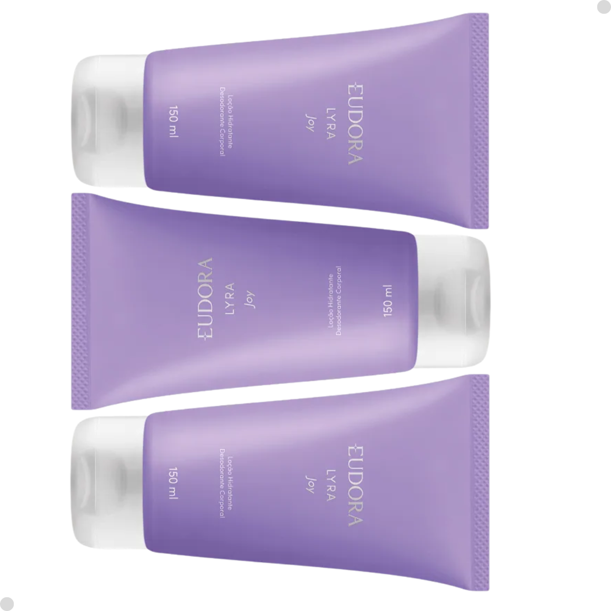 LOÇÃO HIDRATANTE DESODORANTE CORPORAL LYRA JOY 150ML