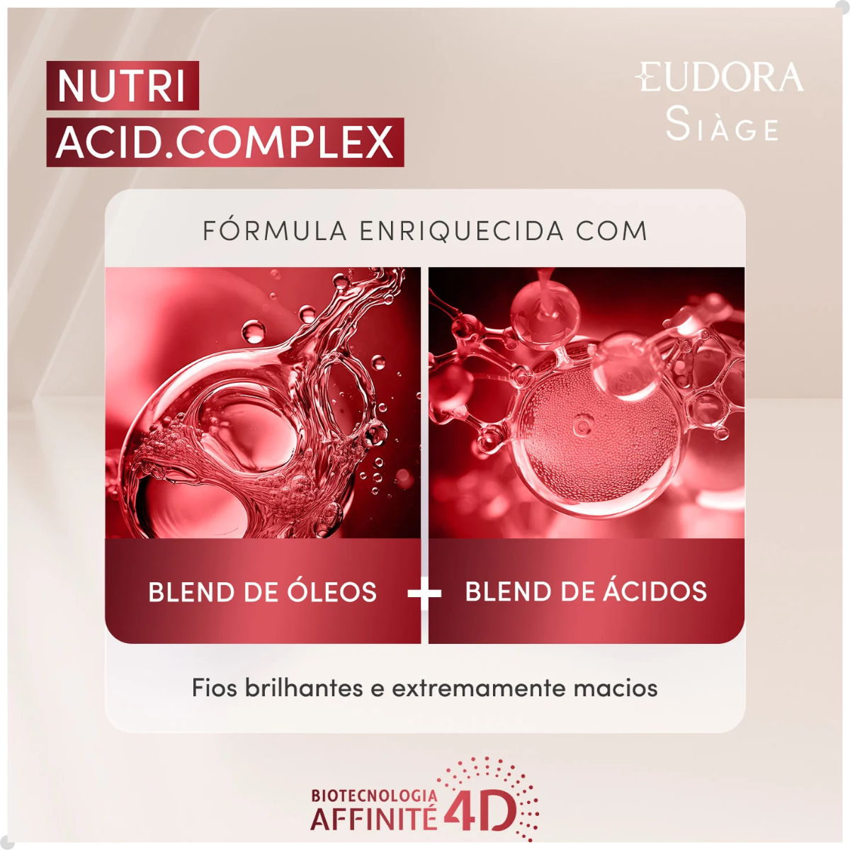 COMBO SIÀGE NUTRI ACID.COMPLEX (4 ITENS)