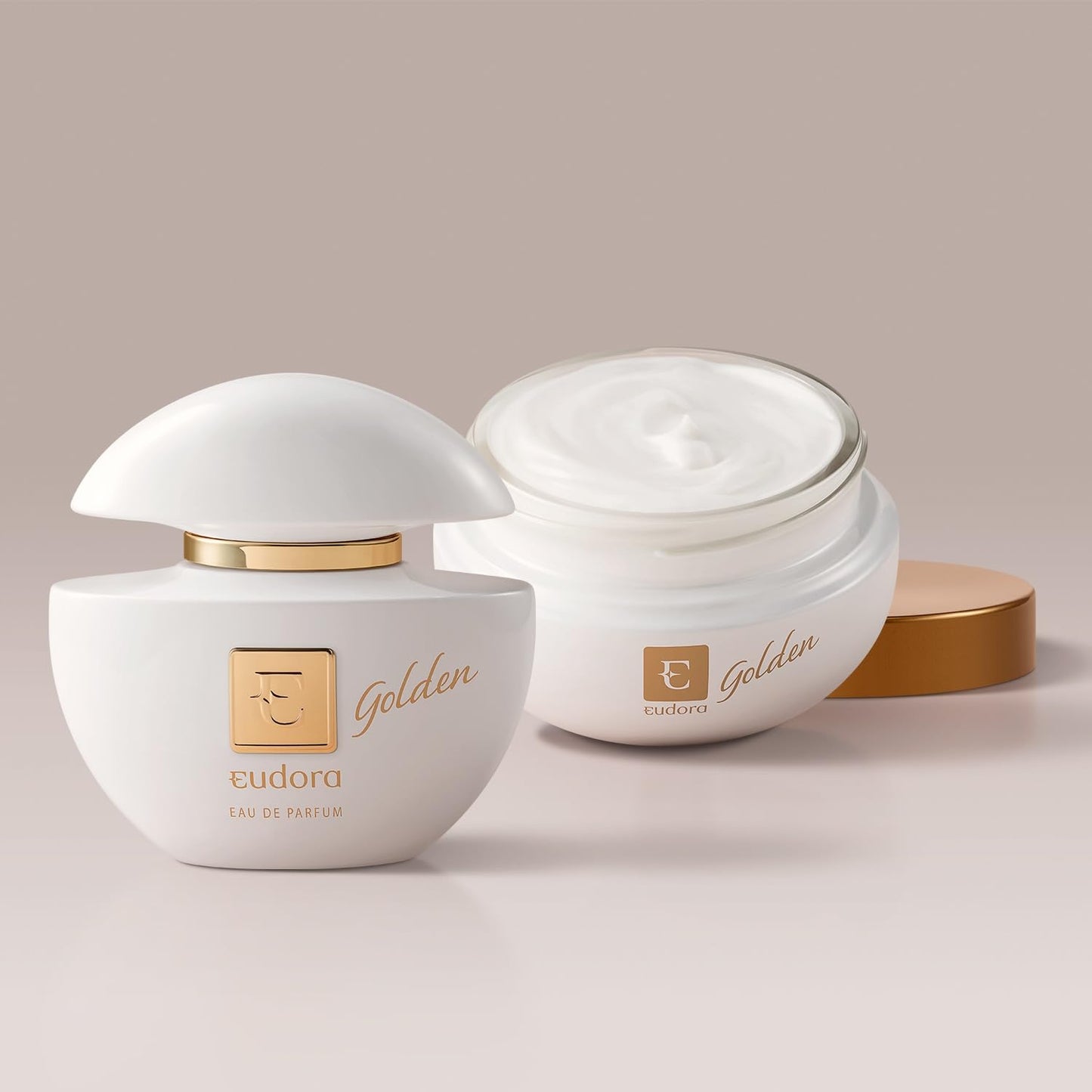 KIT EUDORA GOLDEN: EAU DE PARFUM 75ML + CREME ACETINATO 250G