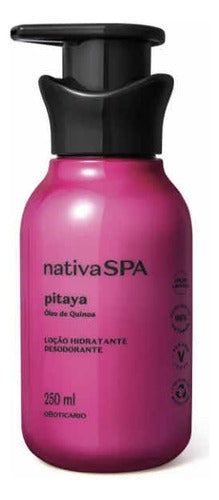 LOÇÃO HIDRATANTE DESODORANTE CORPORAL NATIVA SPA PITAYA 250ML