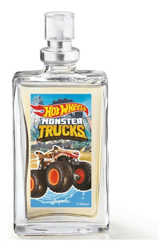 HOT WHEELS MONSTER TRUCKS DESODORANTE COLÔNIA JEQUITI, 25 ML