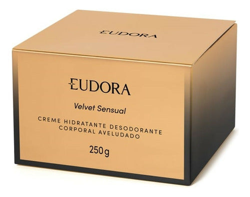 CREME HIDRATANTE DESODORANTE CORPORAL AVELUDADO EUDORA VELVET SENSUAL 250G