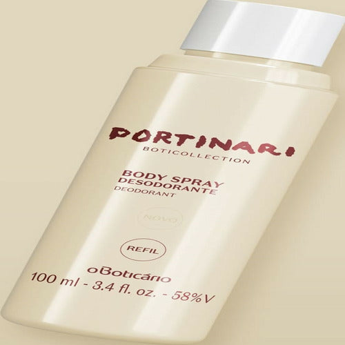 BOTICARIO REFIL DESODORANTE BODY SPRAY BOTICOLLECTION PORTINARI 100ML