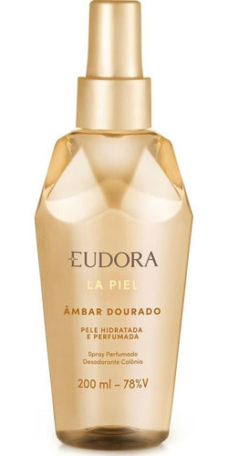 EUDORA HIDRATANTE LA PIEL ÂMBAR DOURADO 200ML
