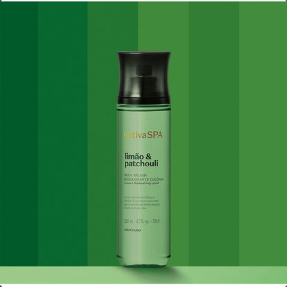 DESODORANTE BODY SPLASH NATIVA SPA LIMÃO E PATCHOULI 200ML
