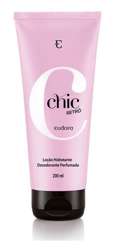 EUDORA LOÇÃO DESODORANTE HIDRATANTE CORPORAL CHIC RETRÔ 200ML