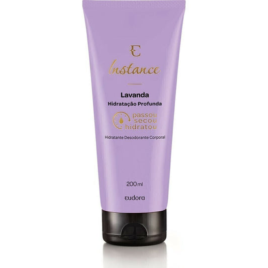 LOÇÃO HIDRATANTE DESODORANTE CORPORAL INSTANCE LAVANDA 200ML