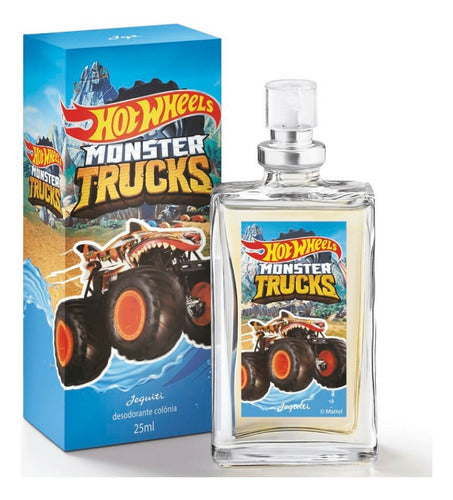 HOT WHEELS MONSTER TRUCKS DESODORANTE COLÔNIA JEQUITI, 25 ML