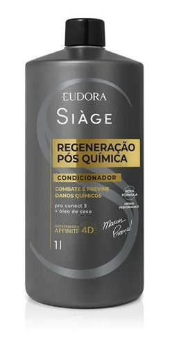 Condicionador Eudora Siage Regeneração Pós Química 1000ml