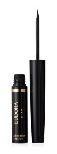 EUDORA DELINEADOR LÍQUIDO PARA OLHOS PRETO GLAM 3ML