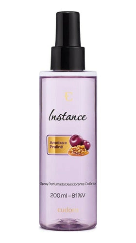 SPRAY PERFUMADO DESODORANTE COLÔNIA INSTANCE AMEIXA E PRALINÉ 200ML