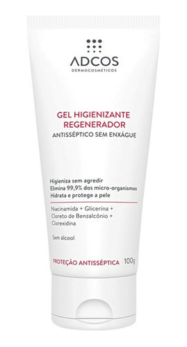GEL HIGIENIZANTE REGENERADOR ADCOS- PROTEÇÃO ANTISSÉPTICA 100G