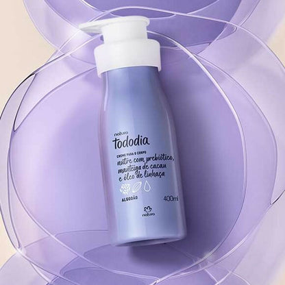 CREME DESODORANTE NUTRITIVO PARA O CORPO TODODIA ALGODÃO