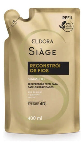 REFIL SHAMPOO SIÀGE RECONSTRÓI OS FIOS 400ML