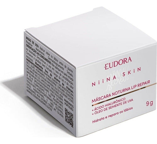 EUDORA MÁSCARA LABIAL NOTURNA LIP REPAIR NIINA SKIN 9G