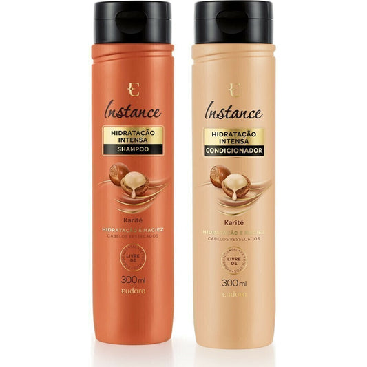 COMBO INSTANCE KARITE SHAMPOO 300ML + CONDICIONADOR 300ML
