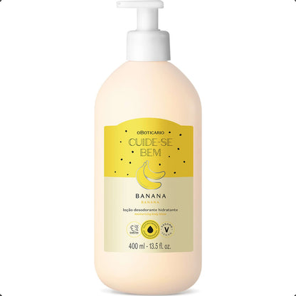 CUIDE-SE BEM FEIRA BANANA - LOÇÃO DESOD HIDRATANTE 400ML