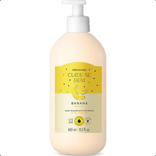 CUIDE-SE BEM FEIRA BANANA - LOÇÃO DESOD HIDRATANTE 400ML