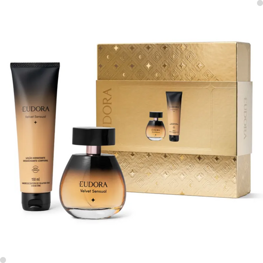 Kit Eudora Velvet Sensual - Natal 2024 (2 Itens)