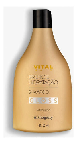 MAHOGANY SHAMPOO GLOSS BRILHO E HIDRATAÇÃO 400 ML