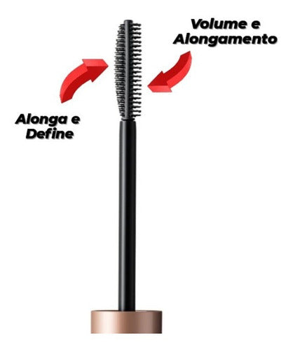 MÁSCARA DE CÍLIOS PRETA EUDORA SOUL TURBO SUPER STAR 10G