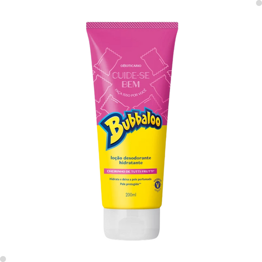HIDRATANTE CORPORAL CUIDE-SE BEM BUBBALOO TUTTI FRUTTI 200ML