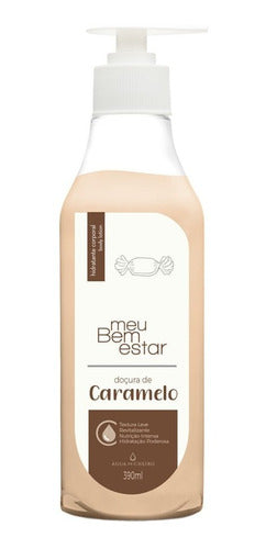 AGUA DE CHEIRO HIDRATANTE CORPORAL MEU BEM ESTAR DOÇURA DE CARAMELO - 390ML