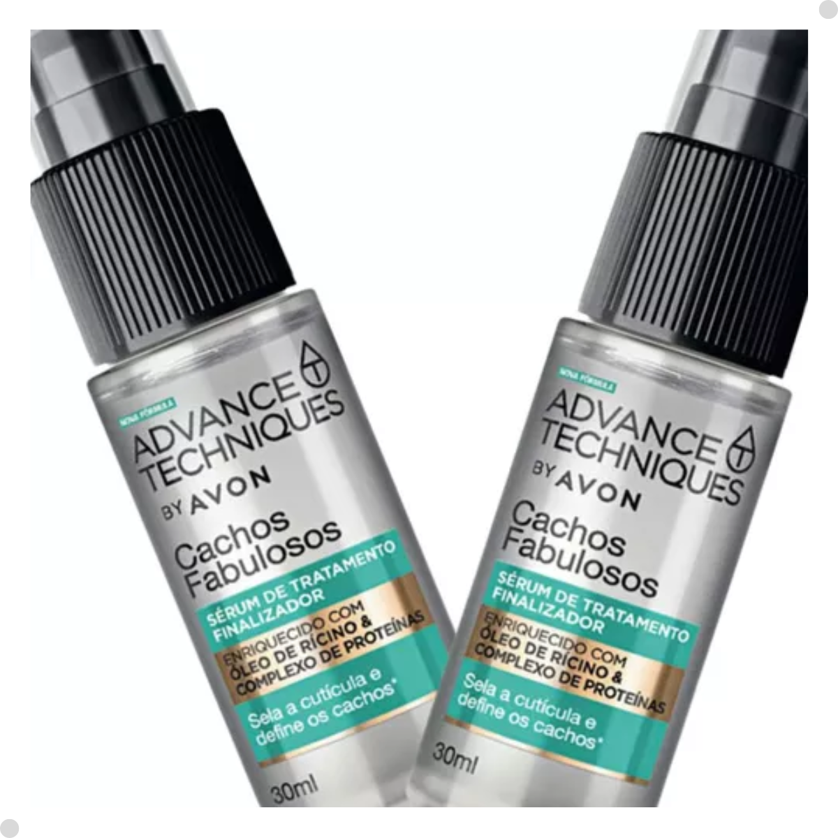 AVON SÉRUM DE TRATAMENTO FINALIZADOR ADVANCE TECHNIQUES CACHOS FABULOSOS - 30ML
