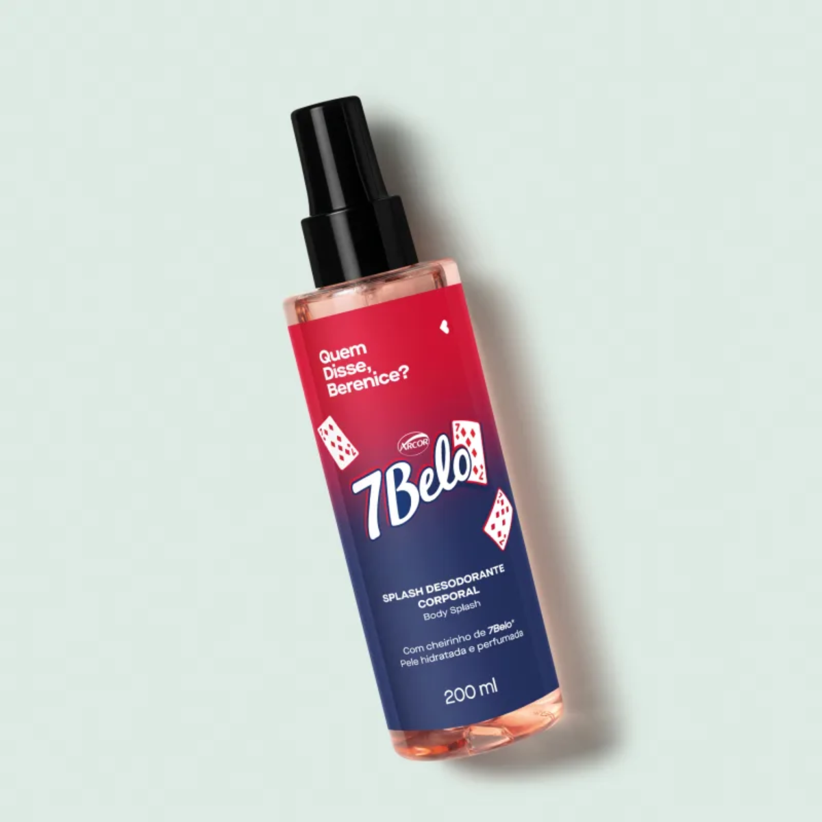 BODY SPLASH DESODORANTE COLÔNIA QDB 7BELO 200ML