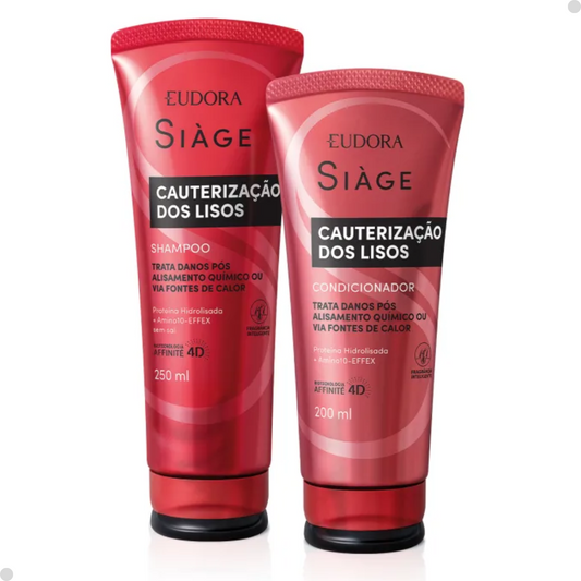 COMBO CAUTERIZAÇÃO DOS LISOS SHAMPOO 250ML COND 200ML