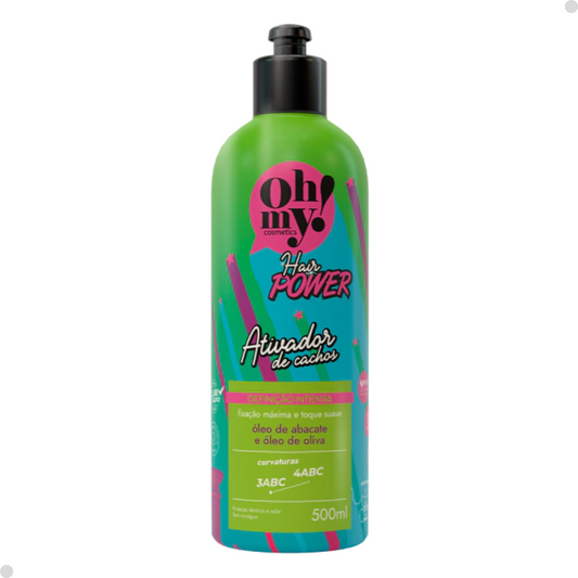 OH MY HAIR POWER ATIVADOR DE CACHOS 500ML