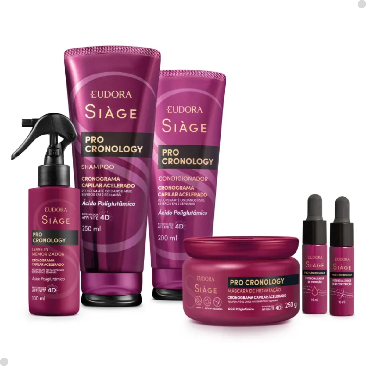 COMBO SIAGE PRO CRONOLOGY SHAMPOO 250ML CONDICIONADOR 200ML