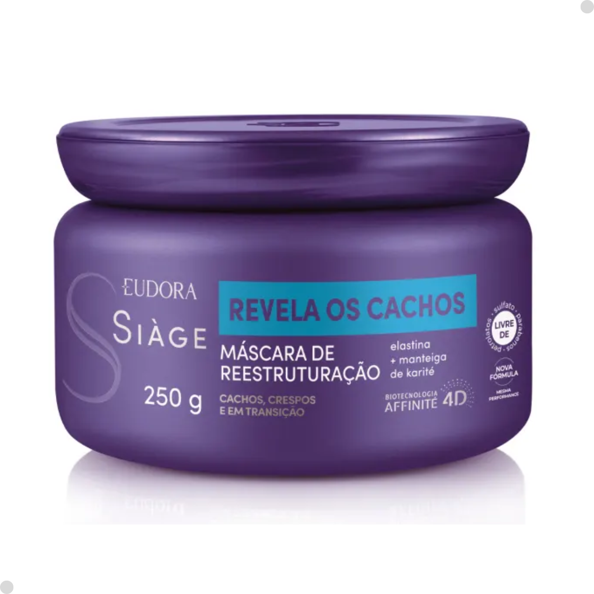 Eudora Kit Máscara Capilar Siáge Hair-Plastia 250g (2 itens)