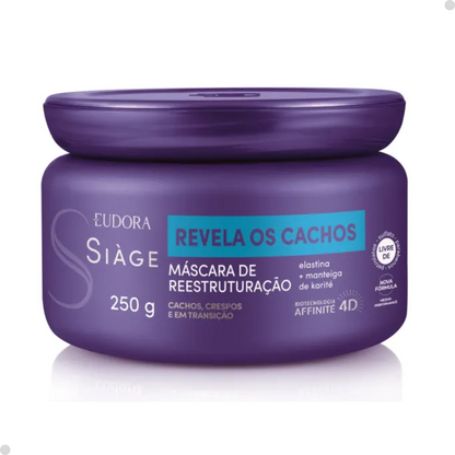 Eudora Kit Máscara Capilar Siáge Hair-Plastia 250g (2 itens)