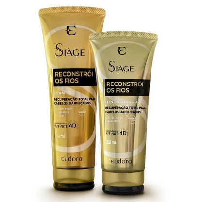 Kit Shampo e Condicionador Linha Siáge Eudora - Escolha