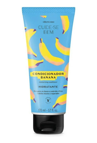 BOTICÁRIO CONDICIONADOR CUIDE-SE BEM FEIRA BANANA 170ML