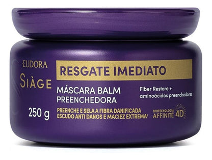 KIT RESGATE IMEDIATO MASC 250 ÁGUA LAMELAR 150ML LEAVE 100ml