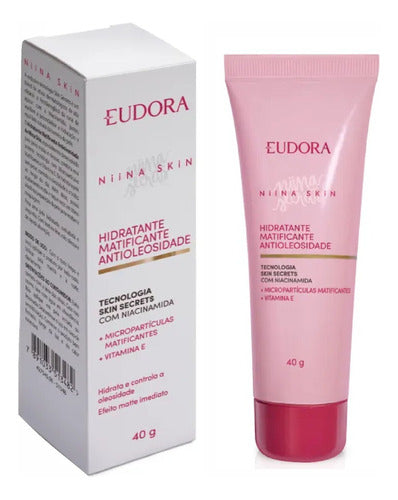 EUDORA HIDRATANTE MATIFICANTE ANTIOLEOSIDADE NIINA SKIN 40G