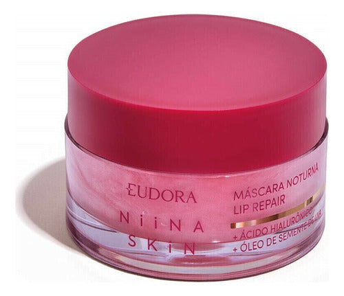 EUDORA MÁSCARA LABIAL NOTURNA LIP REPAIR NIINA SKIN 9G